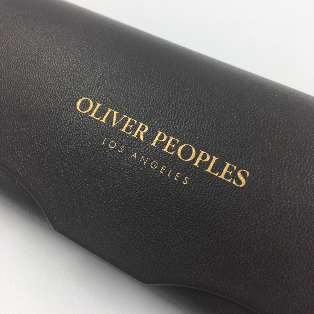 Oliver Peoples(オリバーピープルズ)のOLIVER PEOPLES オリバーピープルズ　メガネケース　ブラウン メンズのファッション小物(サングラス/メガネ)の商品写真