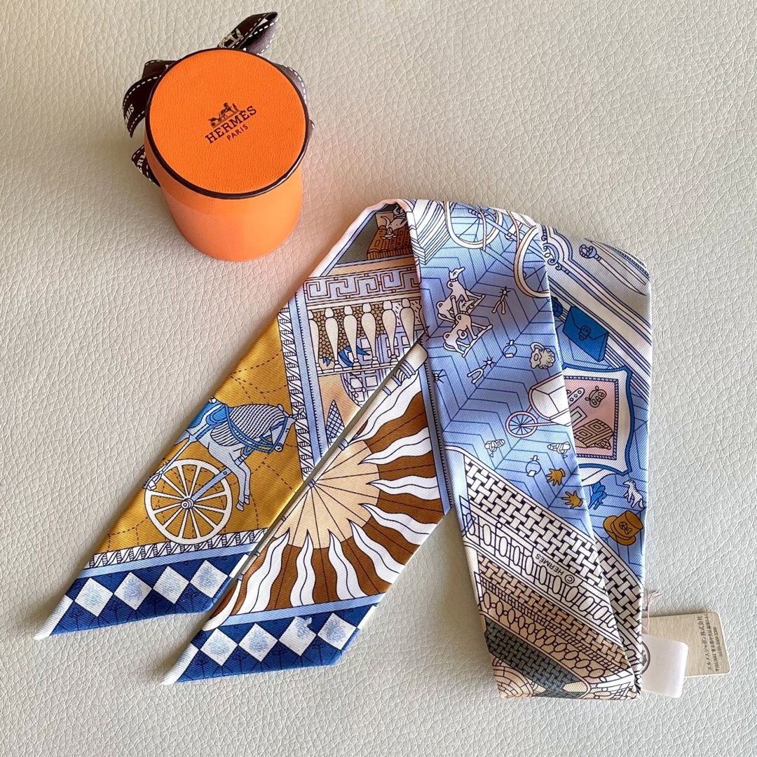 Hermes - 新品 エルメス ツイリー オブジェ・ドゥ・キュリオジテ の