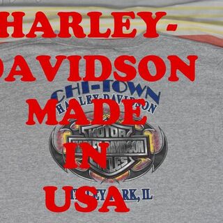 ハーレーダビッドソン(Harley Davidson)のハーレー ダビッドソン 90’ｓ Tシャツ 12627ｃ USA製 ビンテージ(Tシャツ/カットソー(半袖/袖なし))
