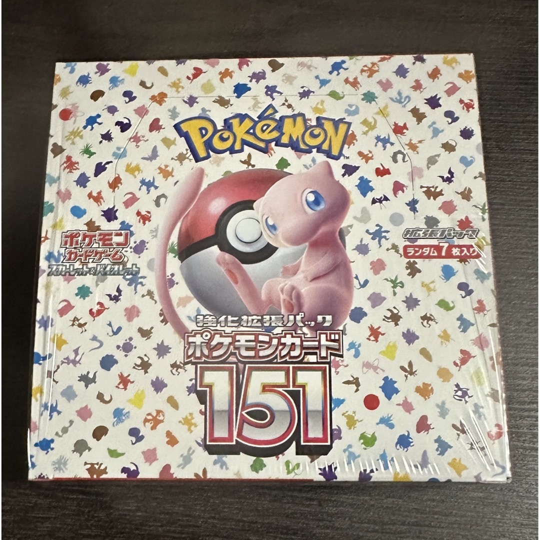 ポケモン - 拡張パック 151 １ＢＯＸ新品・未開封 シュリンク付きの ...