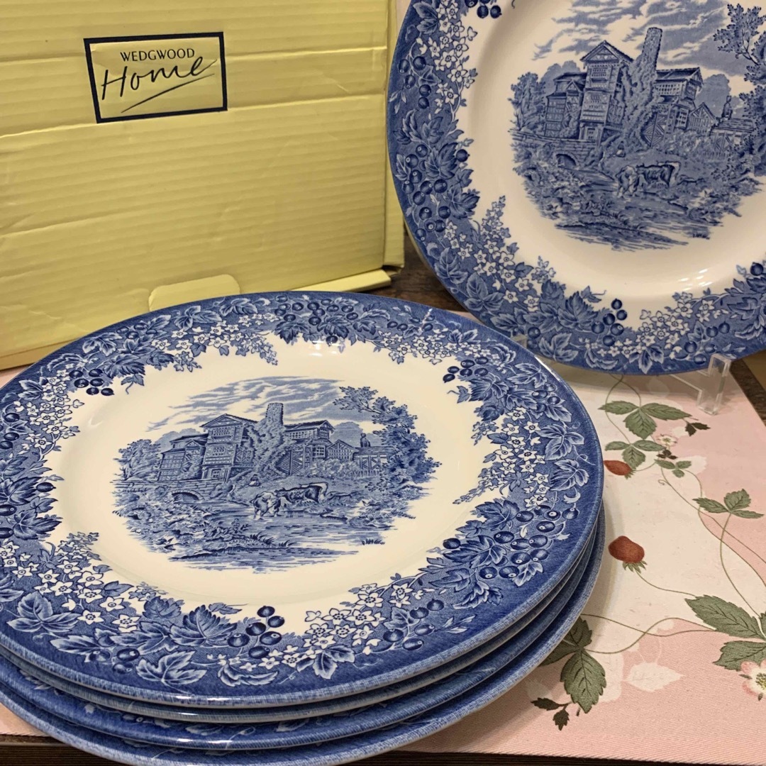 WEDGWOOD - ウェッジウッド ロマンティック イングランド 27cmディナー