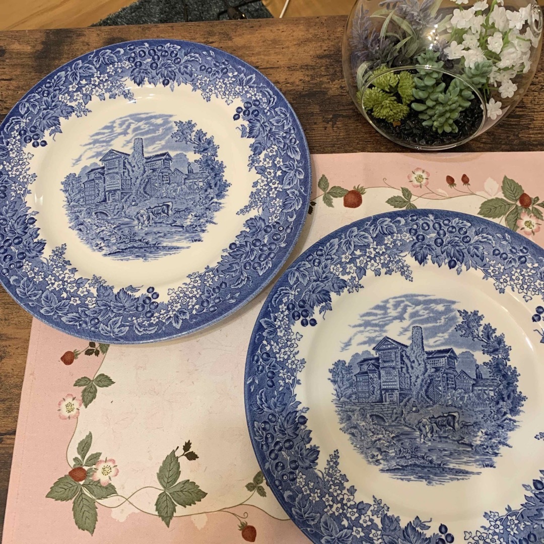 WEDGWOOD - ウェッジウッド ロマンティック イングランド 27cmディナー