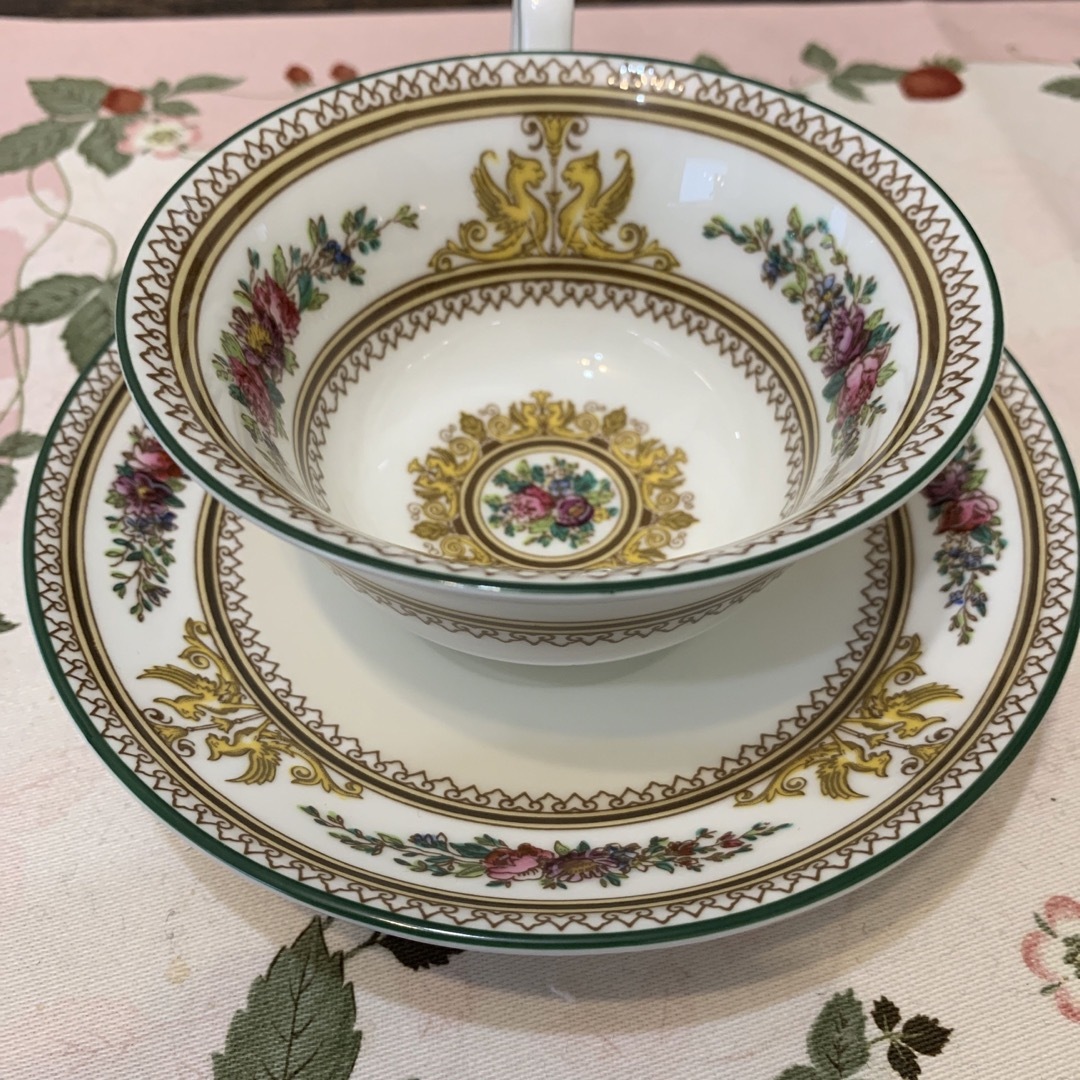 WEDGWOOD - 未使用 ウェッジウッド コロンビア エナメル ティーカップ