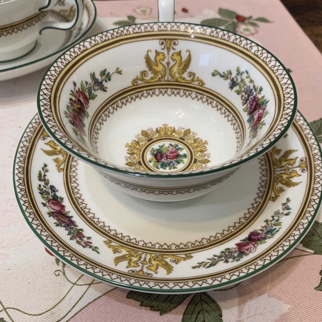 WEDGWOOD - 未使用 ウェッジウッド コロンビア エナメル ティーカップ