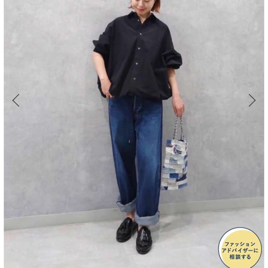 JOURNAL STANDARD(ジャーナルスタンダード)のジャーナルスタンダードラックス ES:S エスCINCH BACKJEANS レディースのパンツ(デニム/ジーンズ)の商品写真