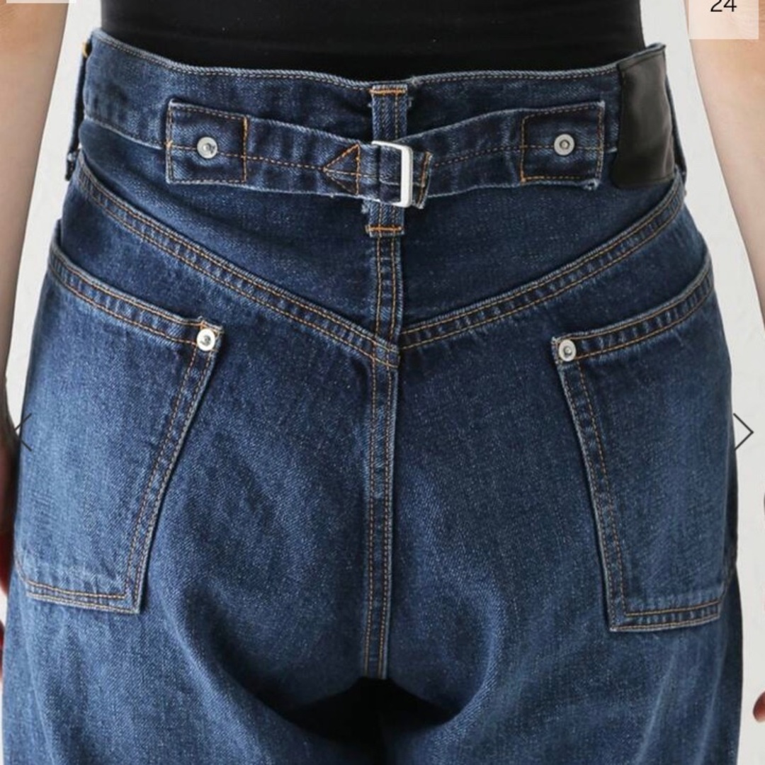 JOURNAL STANDARD(ジャーナルスタンダード)のジャーナルスタンダードラックス ES:S エスCINCH BACKJEANS レディースのパンツ(デニム/ジーンズ)の商品写真