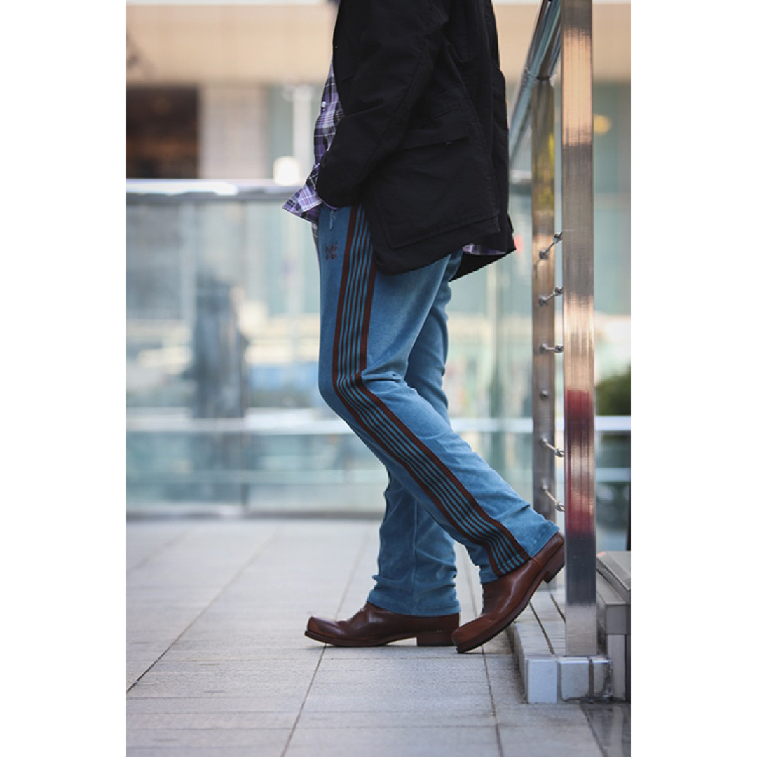 Needles - Needles Narrow Track Pant-C/Pe Velourの通販 by take's