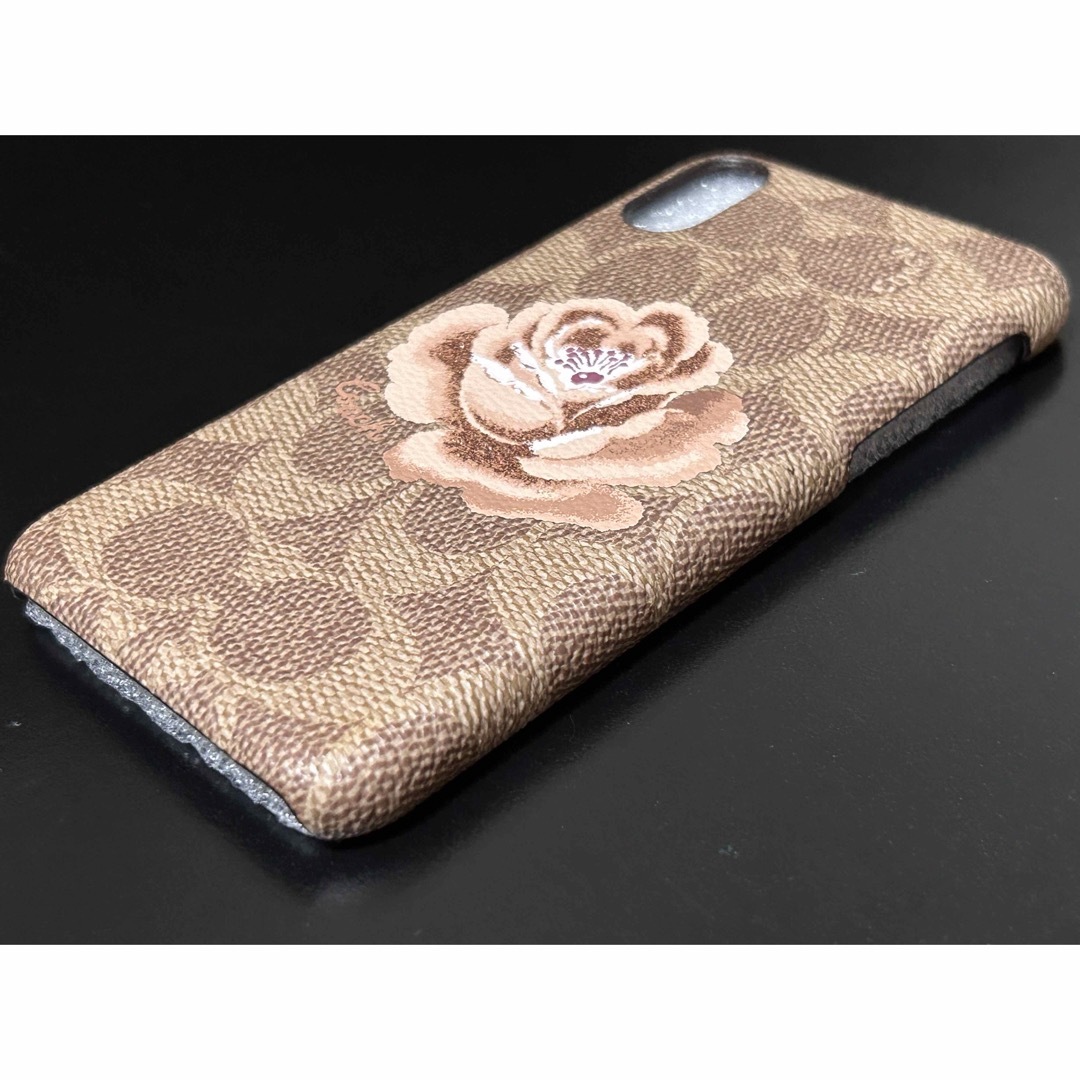 COACH - 新品未使用☆COACH コーチ iPhone XS/X用ケース シグネチャー ... 新品未使用★COACH コーチ iPhone XS/X用ケース シグネチャー 花