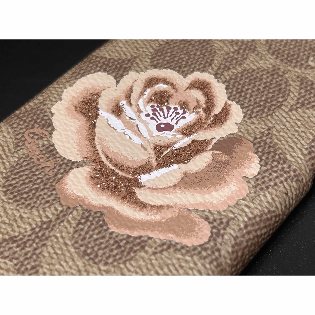 COACH - 新品未使用☆COACH コーチ iPhone XS/X用ケース シグネチャー ... 新品未使用★COACH コーチ iPhone XS/X用ケース シグネチャー 花