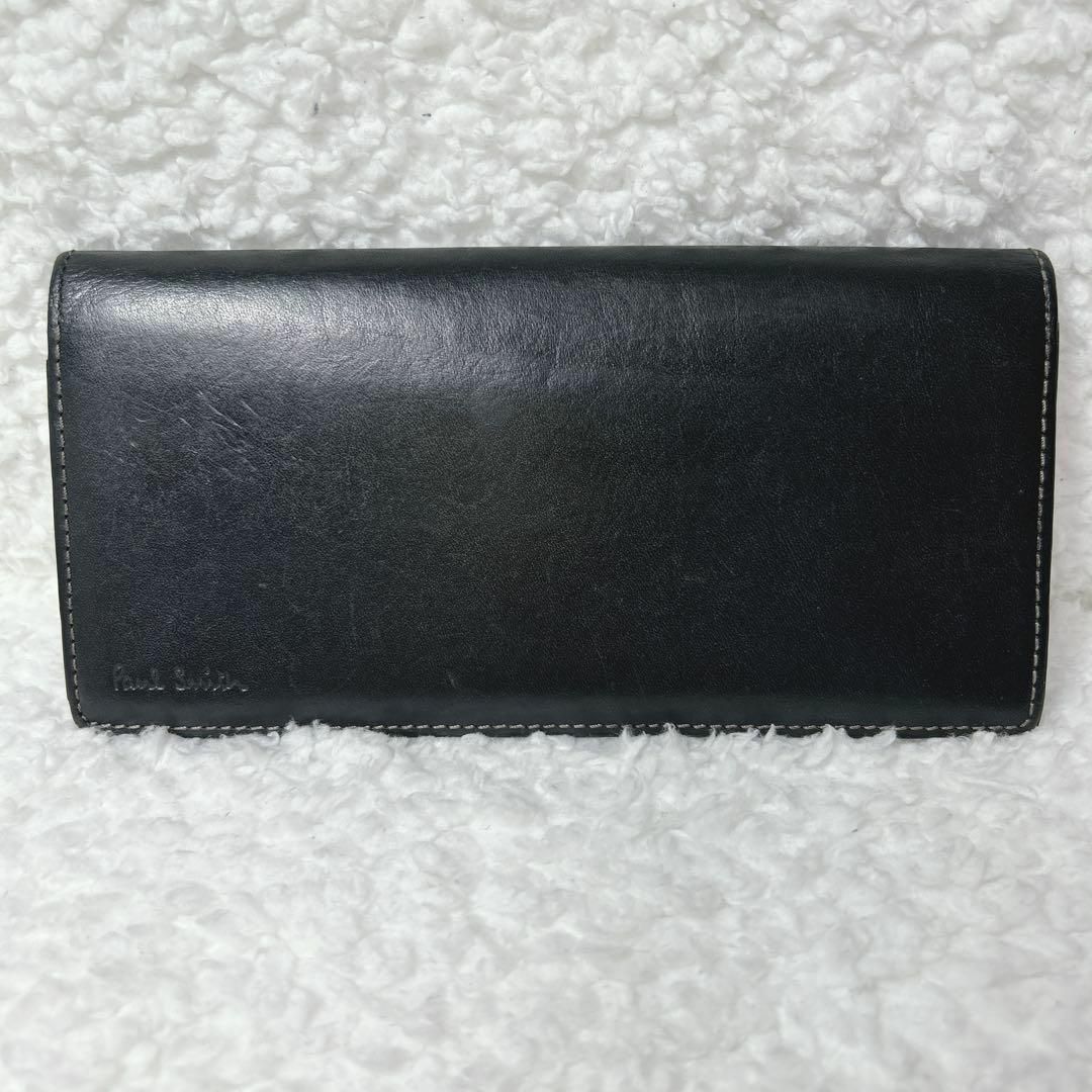 美品】ラスト1点 ポールスミス 長財布 ブラック レインボー 折り財布 ... 【美品】ラスト1点 ポールスミス 長財布 ブラック レインボー 折り財布