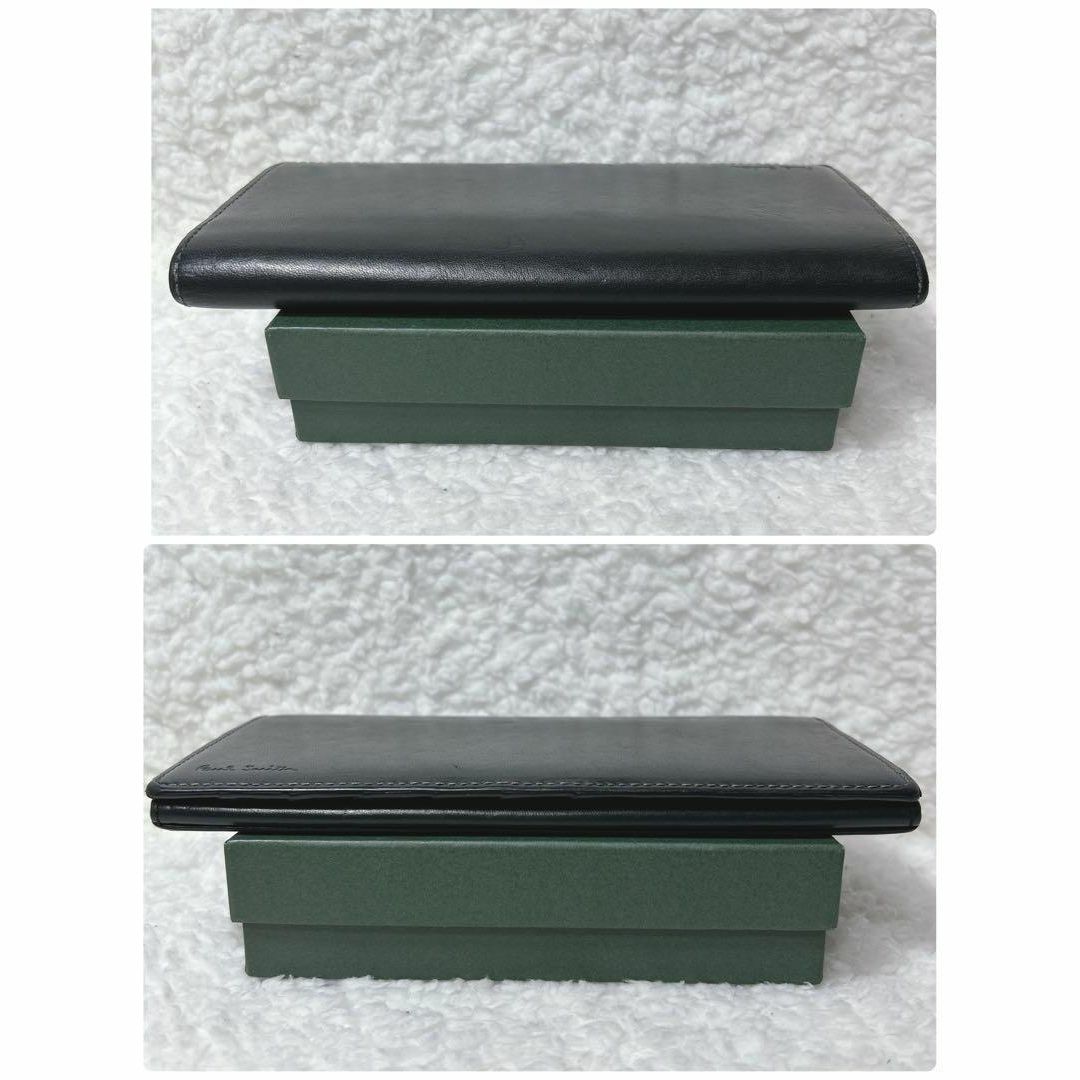 美品】ラスト1点 ポールスミス 長財布 ブラック レインボー 折り財布 ... 【美品】ラスト1点 ポールスミス 長財布 ブラック レインボー 折り財布