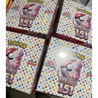 ポケモン - ポケモンカード 151 シュリンク付き 4box おまけつきの ...