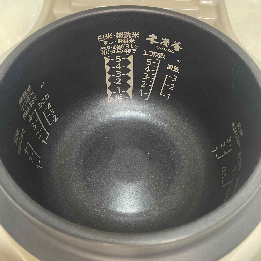 MITSUBISHI　本炭釜　IHジャー炊飯器（5.5合炊き） NJ-AW108