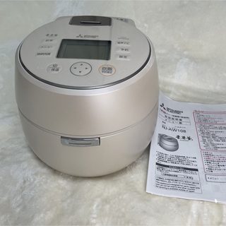 三菱 - MITSUBISHI 三菱 炭炊釜蒸気レス IH炊飯器 NJ-XS103J の通販 by ...