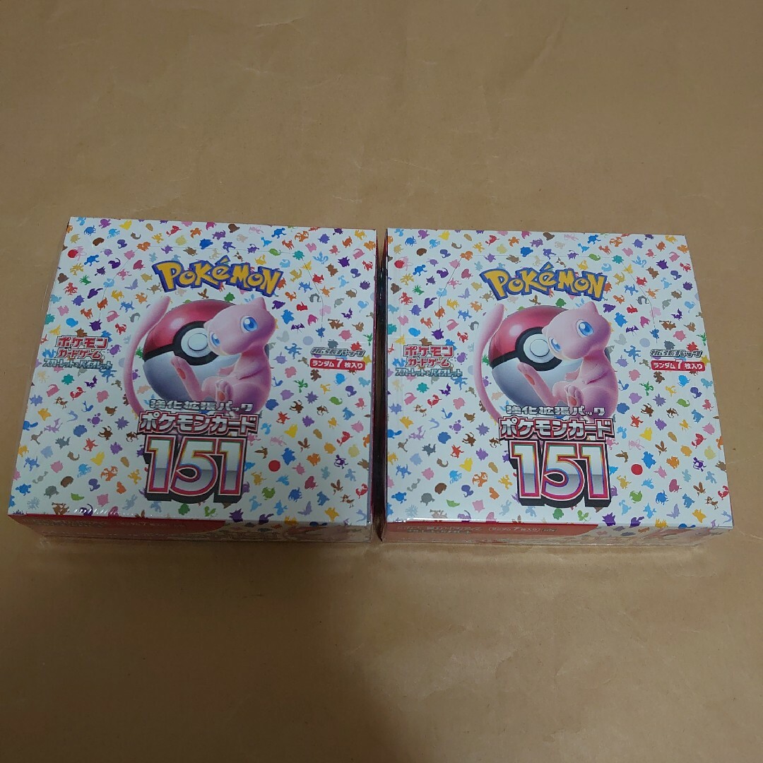 ポケモンカードゲーム 151 シュリンク付きBOX