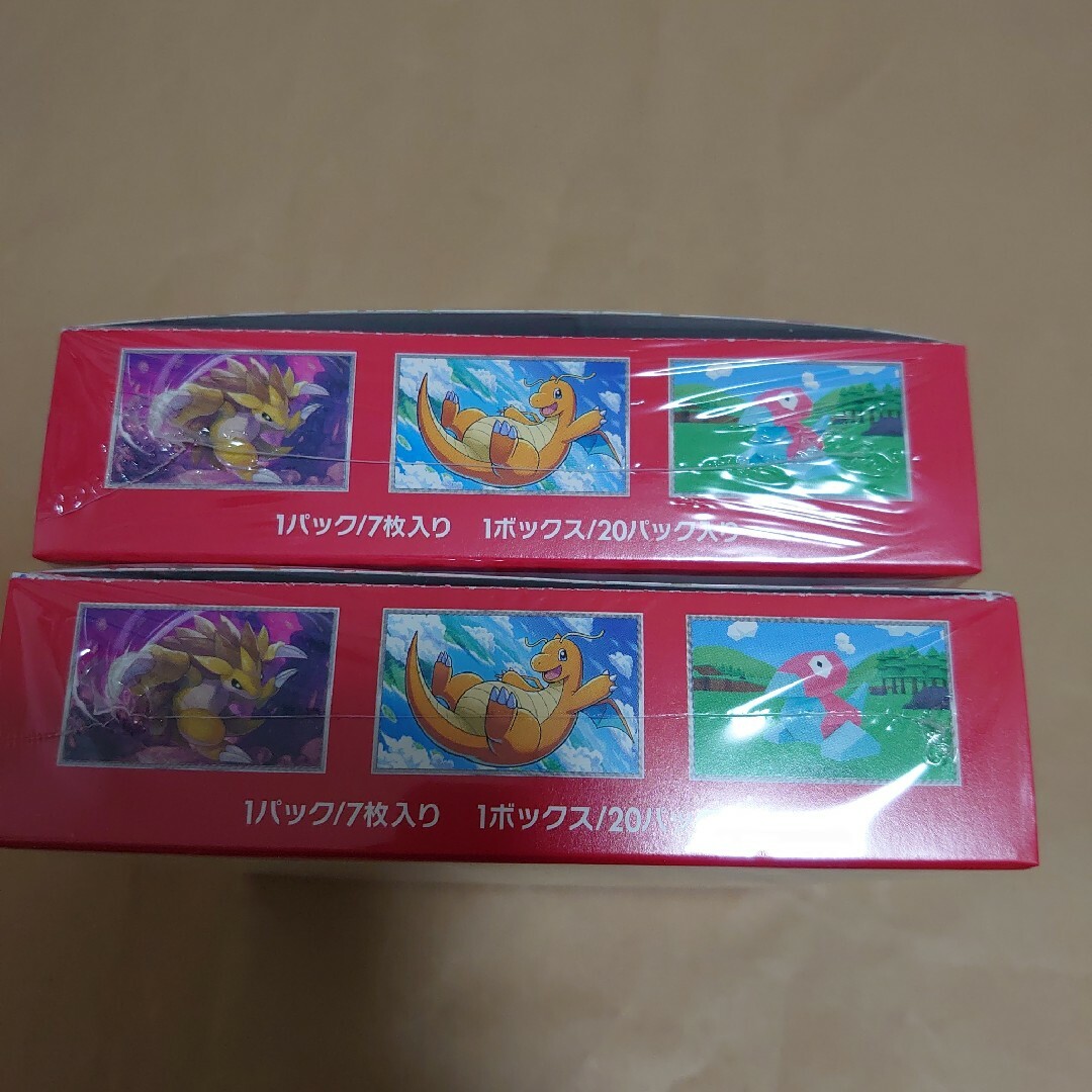 ポケモン(ポケモン)のポケモンカードゲーム 151  2BOX シュリンク付き エンタメ/ホビーのトレーディングカード(Box/デッキ/パック)の商品写真