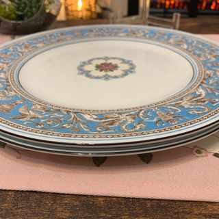 WEDGWOOD - ウェッジウッド フロレンティーン ターコイズ 27cmディナー