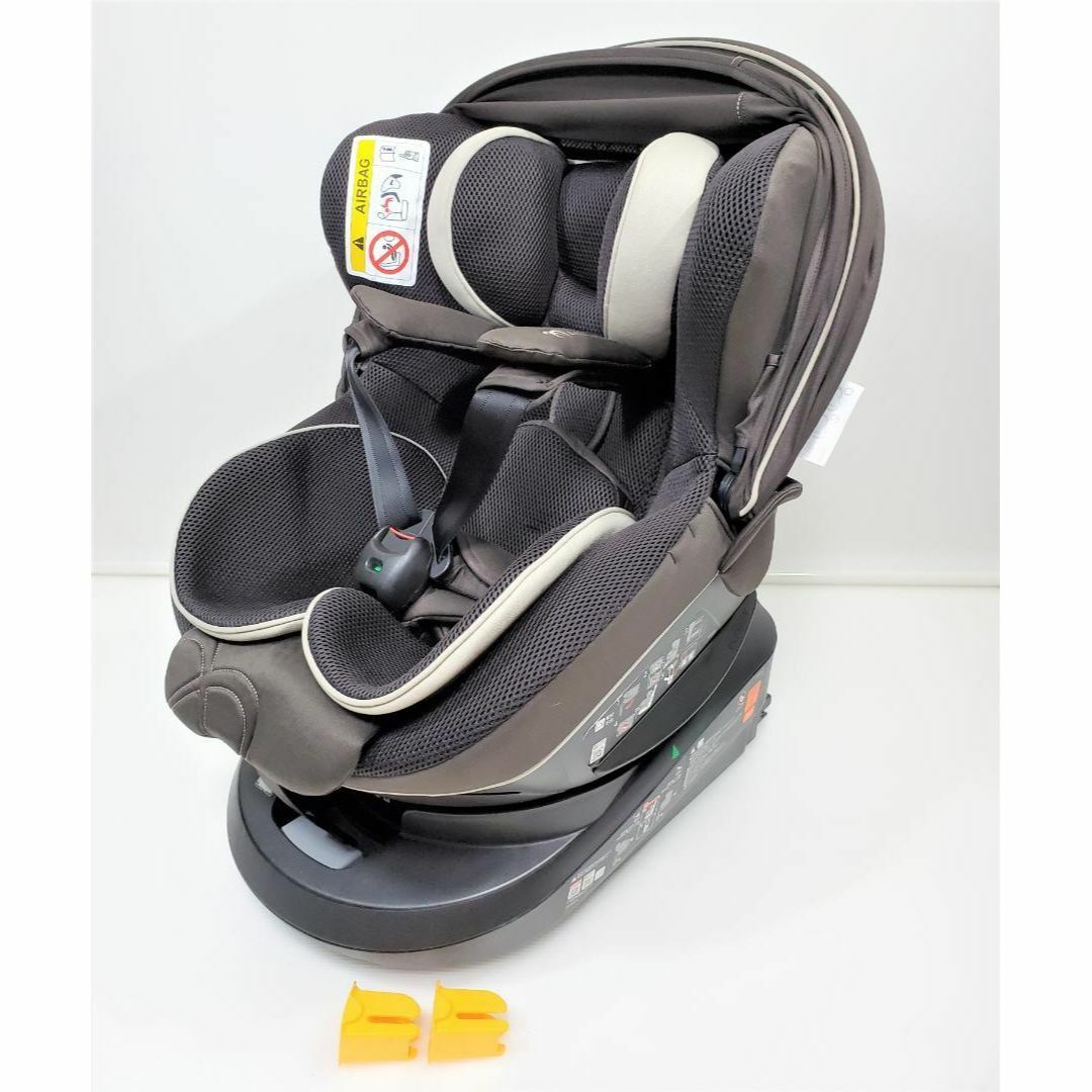 チャイルドシート isofix AILEBEBE BF921 エールベベ クルット5I グランス グランブラウン ISOFIX取付 チャイルドシート 車 回転式 ISOFIX取付 carmate - 14