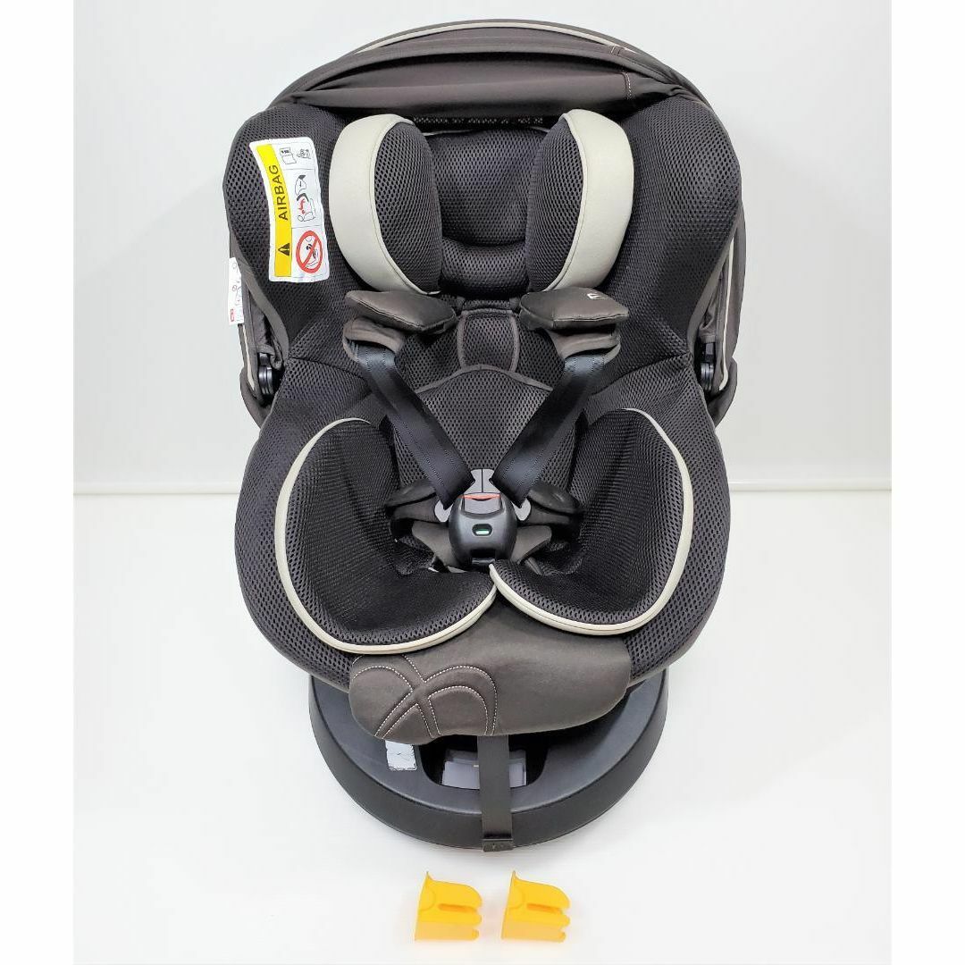 CAR MATE 【美品】エールべべ・クルット5i グランス ISOFIX 最上位モデル！ブラウンの通販 by マサ's shop｜カーメイト ならラクマ