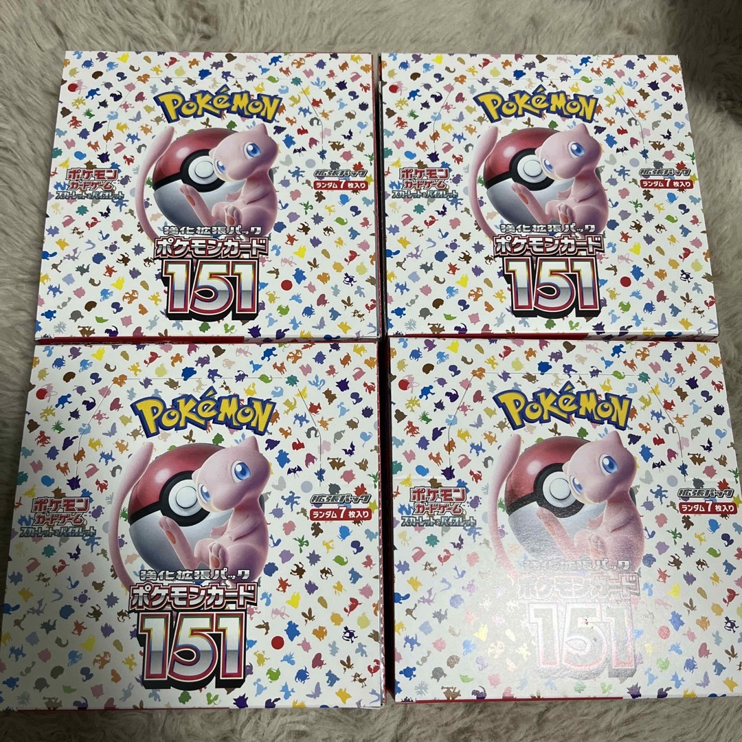 ポケモンカード 151 新品未開封シュリンクなし-