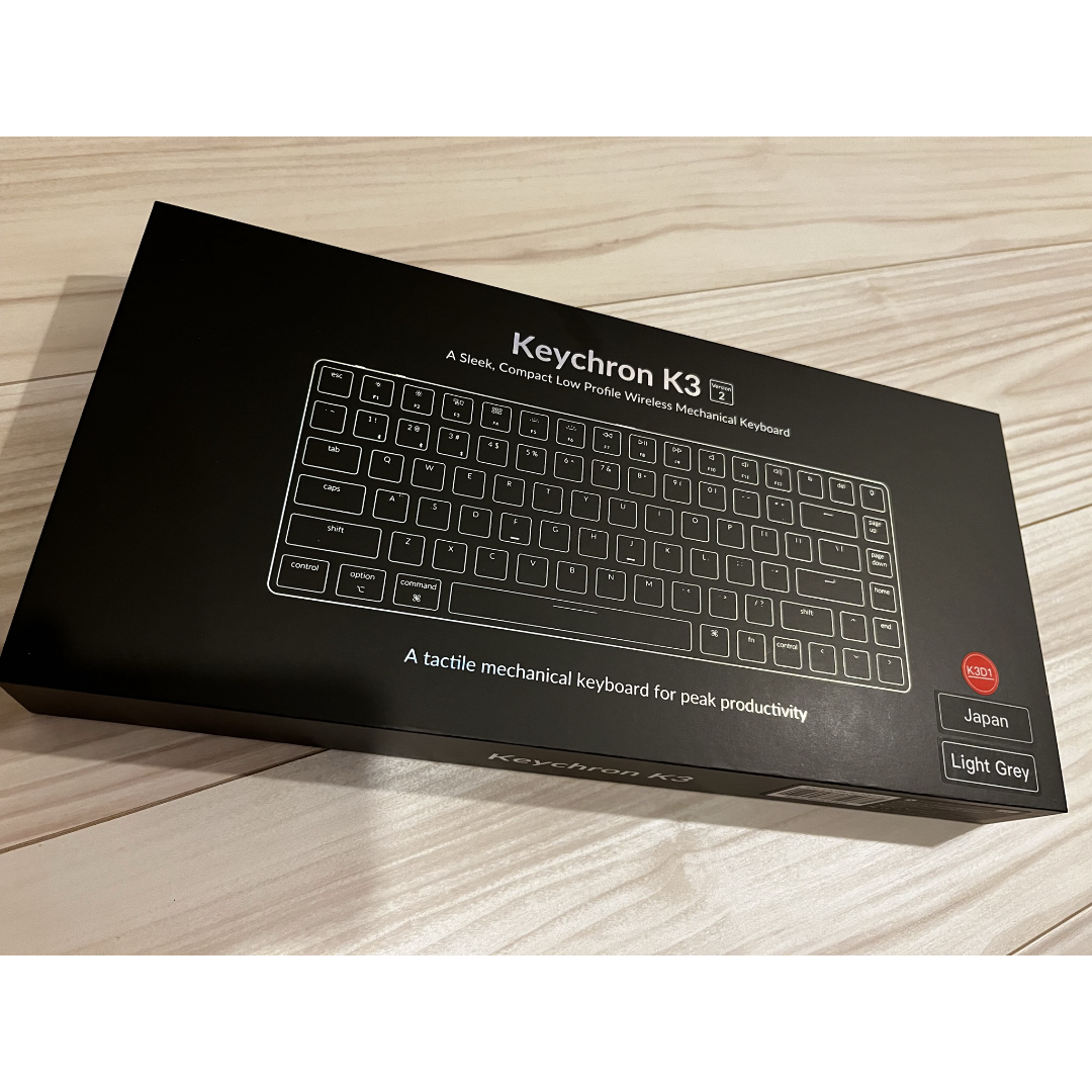 人気ブランドを Keychron K3 v2 White LED ホットスワップ対応 PC周辺