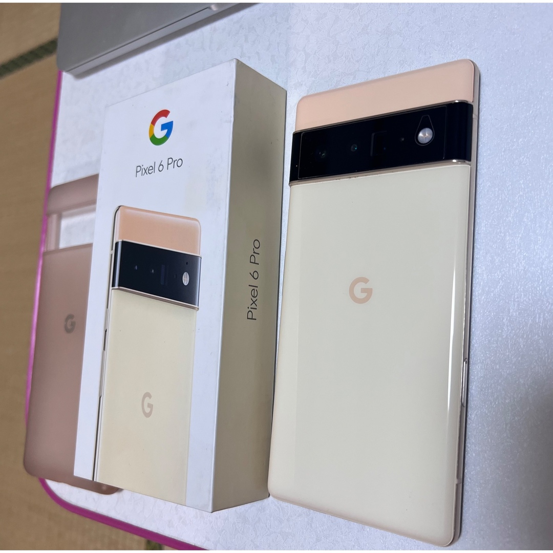 Pixel 6 Pro Sorta Sunny 128 GBスマートフォン/携帯電話