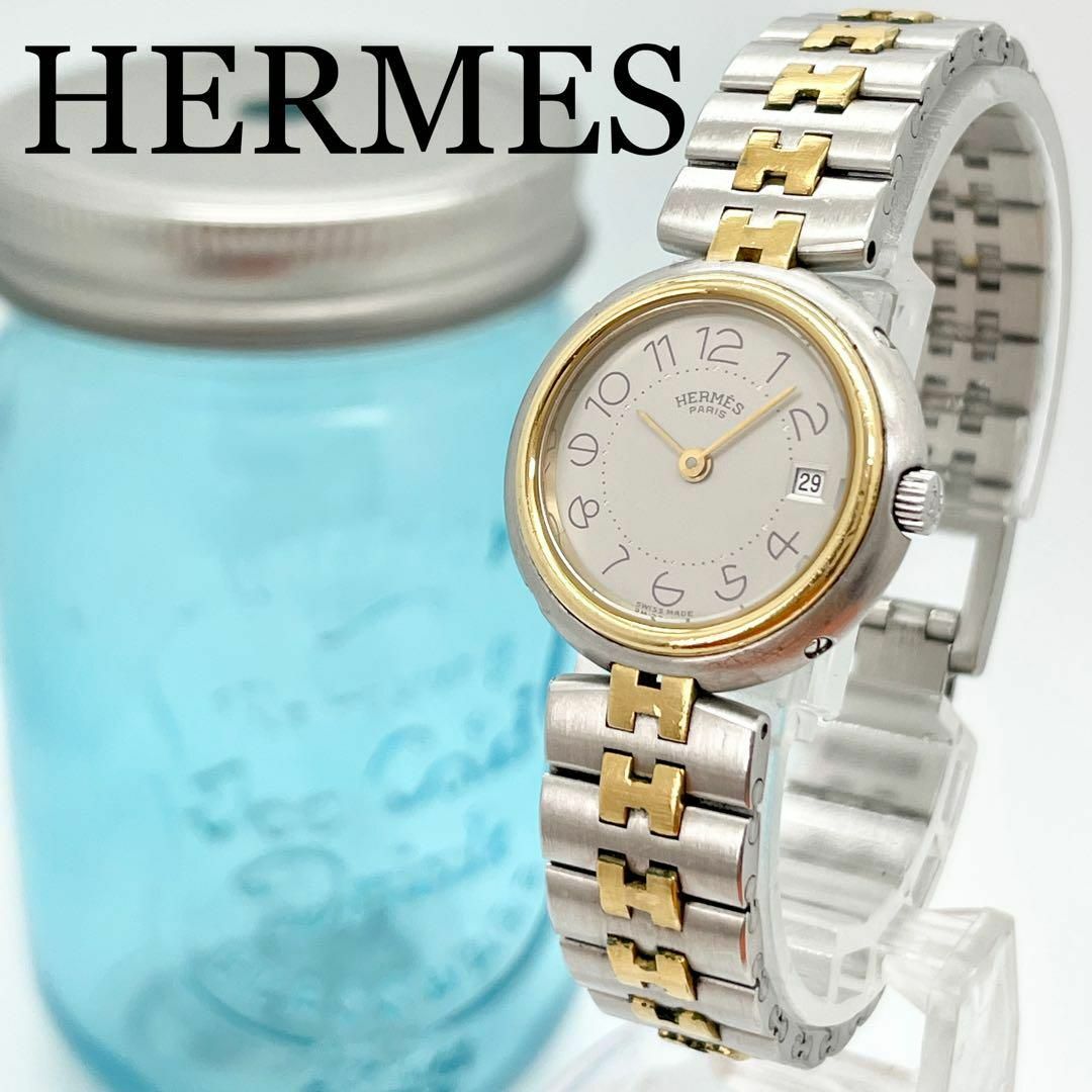 474 HERMES エルメス時計　レディース腕時計　プロフィール　箱付き