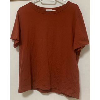 884【ケンショウアベ｜KenshoAbe】Ｔシャツカットソ半袖(M)茶 春夏秋