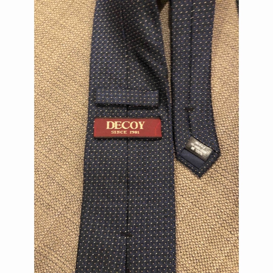 DECOY SINCE 1981(デコイシンスイチキュウハチイチ)のネクタイ　2本　まとめ売り メンズのファッション小物(ネクタイ)の商品写真