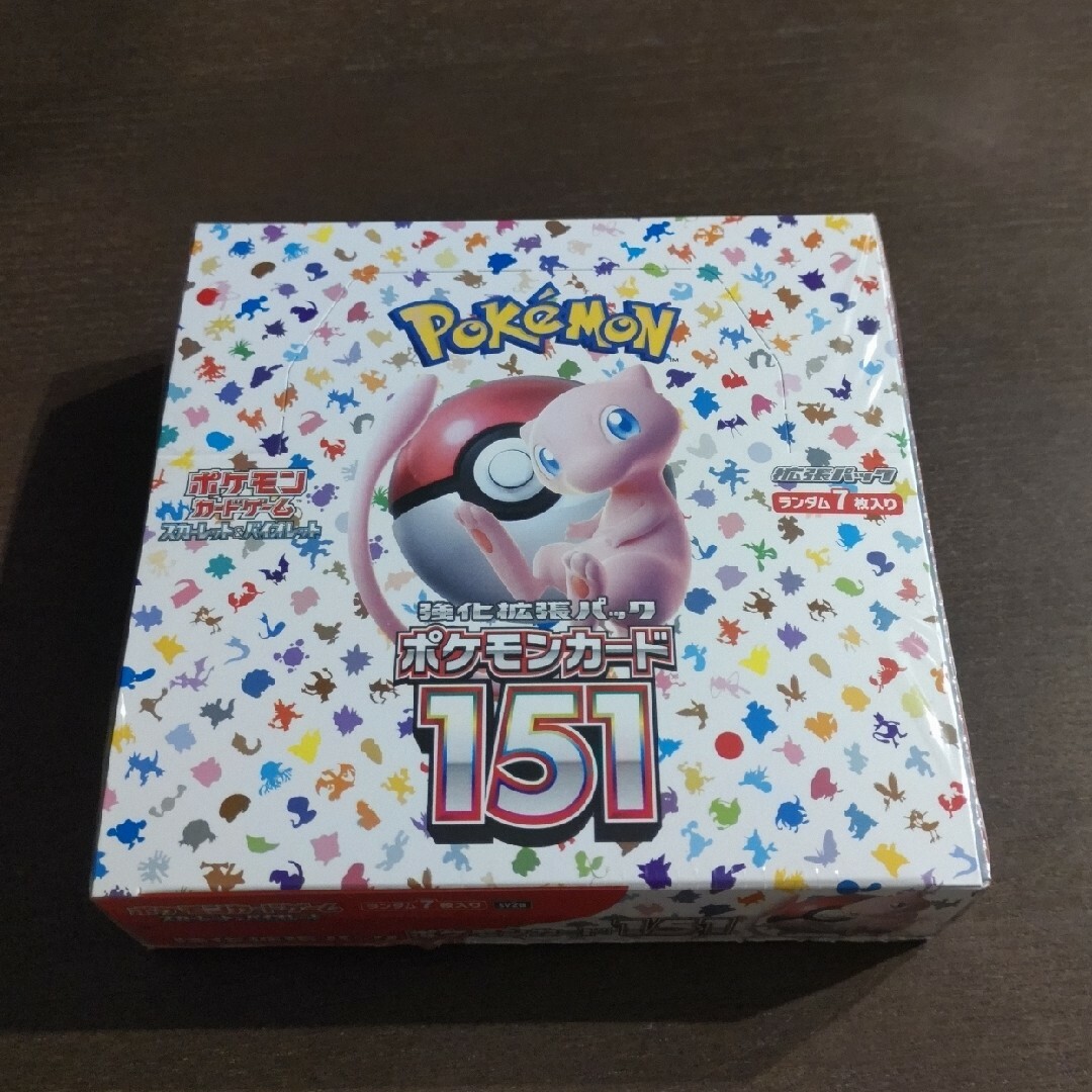 トレーディングカードポケモンカード151 シュリンク付き 1box - Box