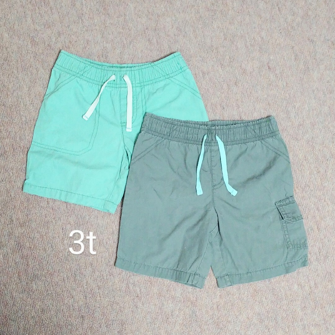 carter's(カーターズ)のcarter’s 半ズボン 2枚　3T キッズ/ベビー/マタニティのキッズ服男の子用(90cm~)(パンツ/スパッツ)の商品写真