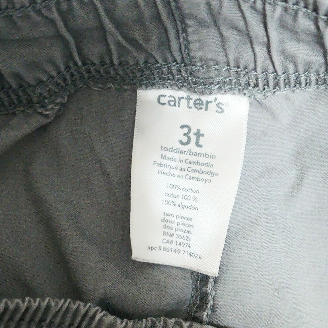 carter's(カーターズ)のcarter’s 半ズボン 2枚　3T キッズ/ベビー/マタニティのキッズ服男の子用(90cm~)(パンツ/スパッツ)の商品写真