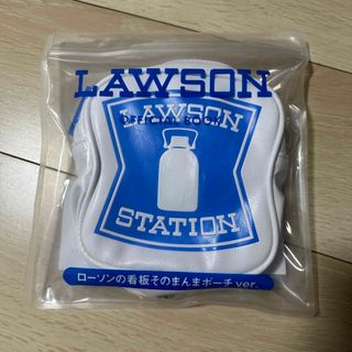 LAWSON OFFICIAL BOOK ローソンの看板そのまんまポーチ(ポーチ)