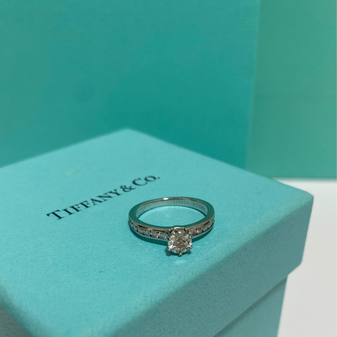 Tiffany & Co.(ティファニー)の【刻印なし・美品】ティファニーセッティングエンゲージメントリング レディースのアクセサリー(リング(指輪))の商品写真