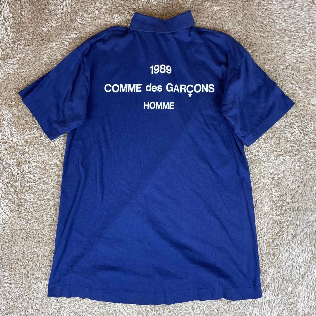 《希少品》comme des garçons ジャケット 1989 ネイビー