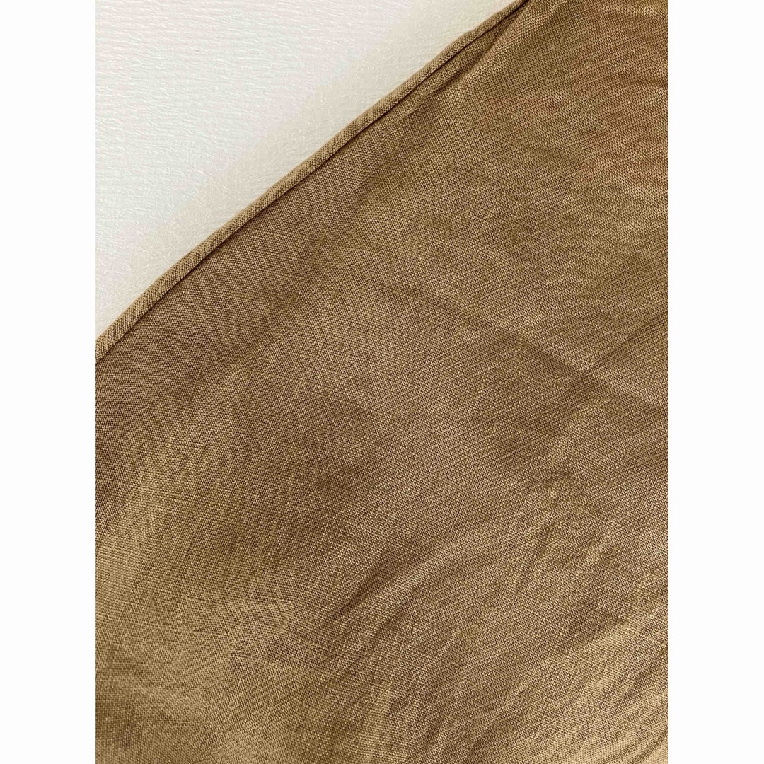 MUJI (無印良品)(ムジルシリョウヒン)の無印　フレンチリネン イージーマキシフレアースカート レディースのスカート(ロングスカート)の商品写真