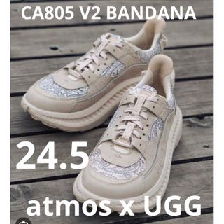 アグ(UGG)のUGGアグ atmos 別注　CA805 バンダナ　BANDANA ペイズリー(スニーカー)