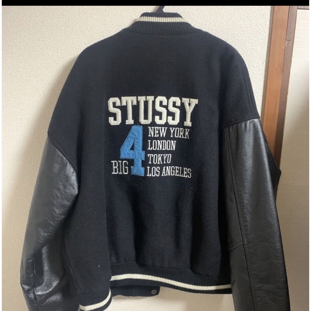 STUSSY BIG4 スタジャン　90s オールド ステューシー