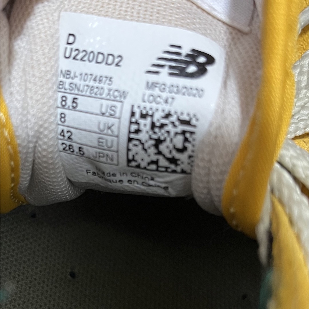 New Balance(ニューバランス)の[専用]ニューバランス　スニーカー　26.5センチ メンズの靴/シューズ(スニーカー)の商品写真