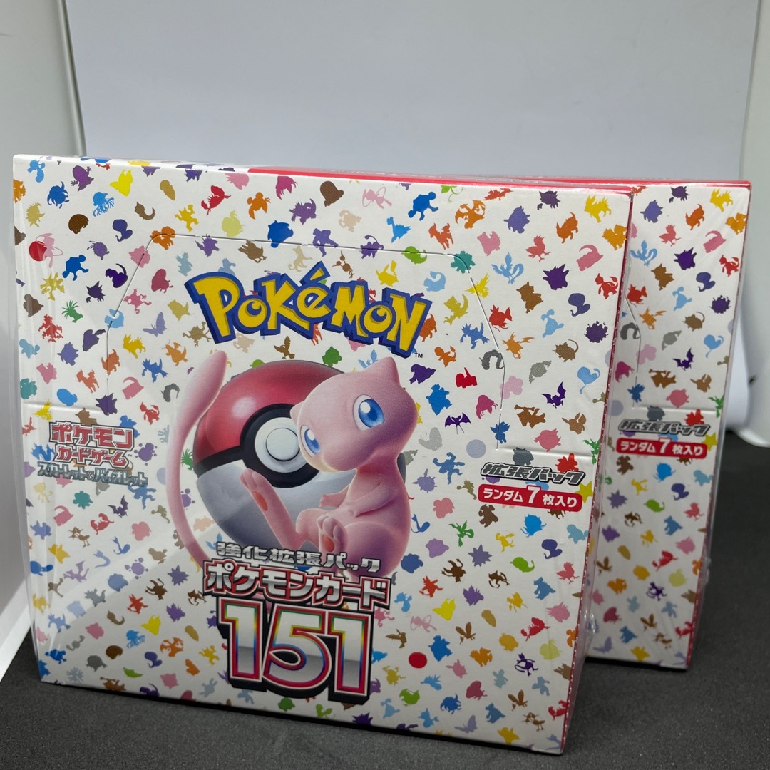 ポケモンカード151シュリンク付きBOX