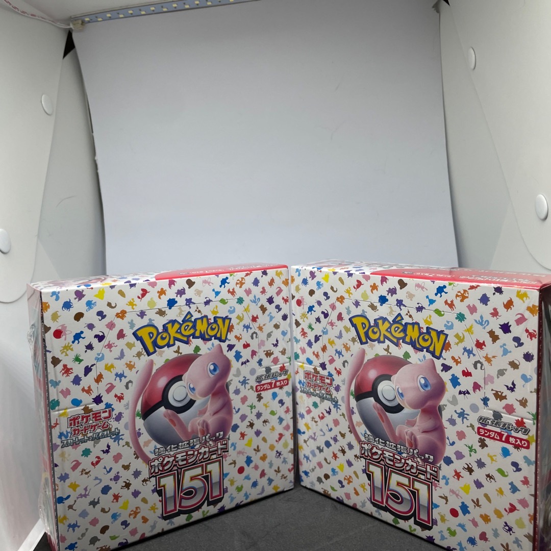 ポケモンカード151☆BOX☆シュリンクつき×2