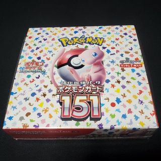 ポケモン(ポケモン)のポケモンカード151  新品未開封　シュリンク付き(Box/デッキ/パック)