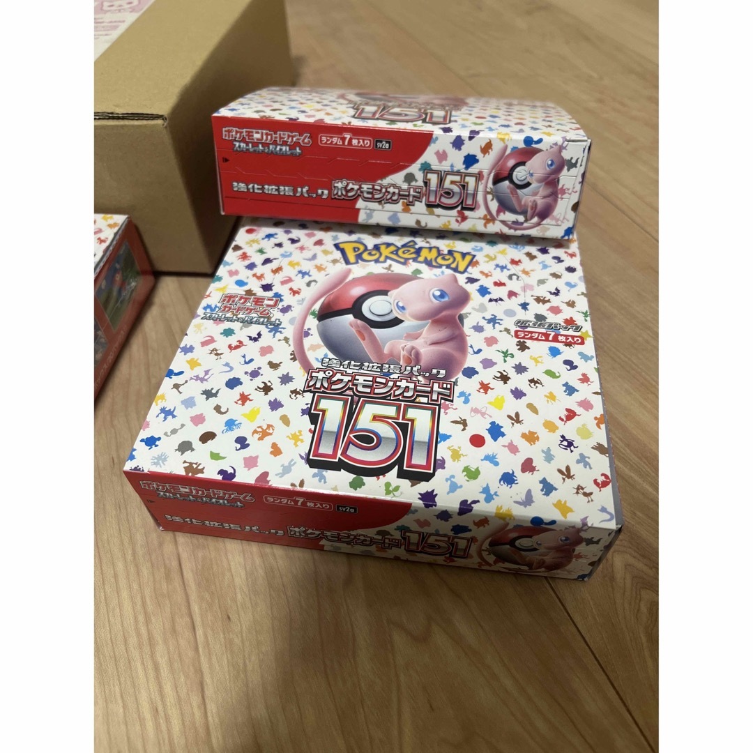 ポケモン - ポケモンカード151 BOX シュリンクあり シュリンクなし