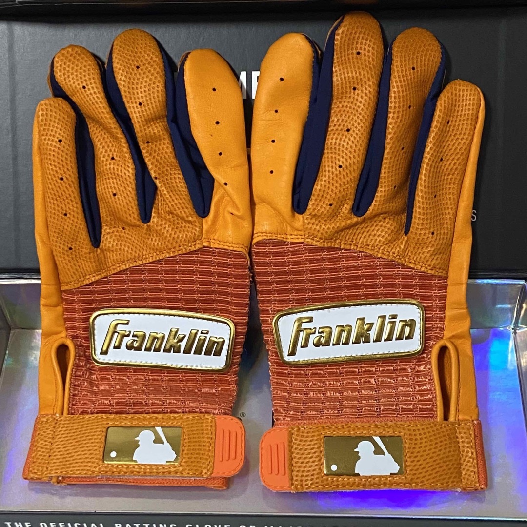 Franklin Pro Classic オレンジ×ネイビー Lサイズ バッテ
