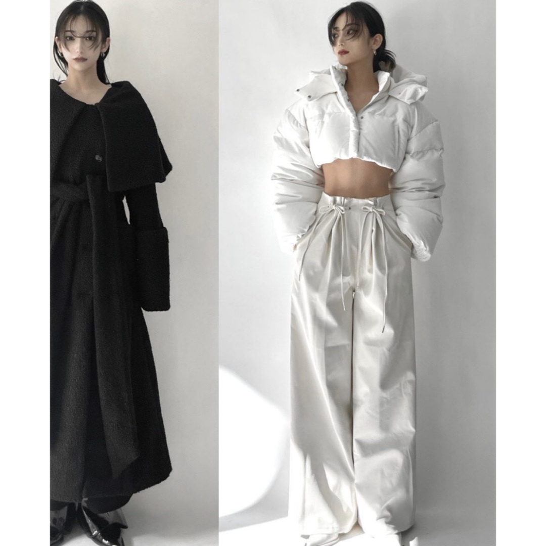 melt the lady gather too wide pants パンツ melt the lady gather too wide pants パンツ