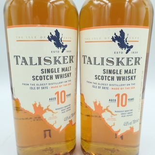 タリスカー 10年 700ml 45.8% TALISKER 4本セット【7F】の通販 by