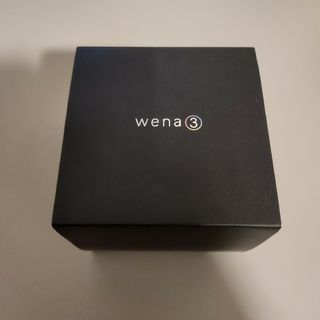 ソニー(SONY)のwena 3 METAL スマートウォッチ Silver WNW-B21A/S(その他)