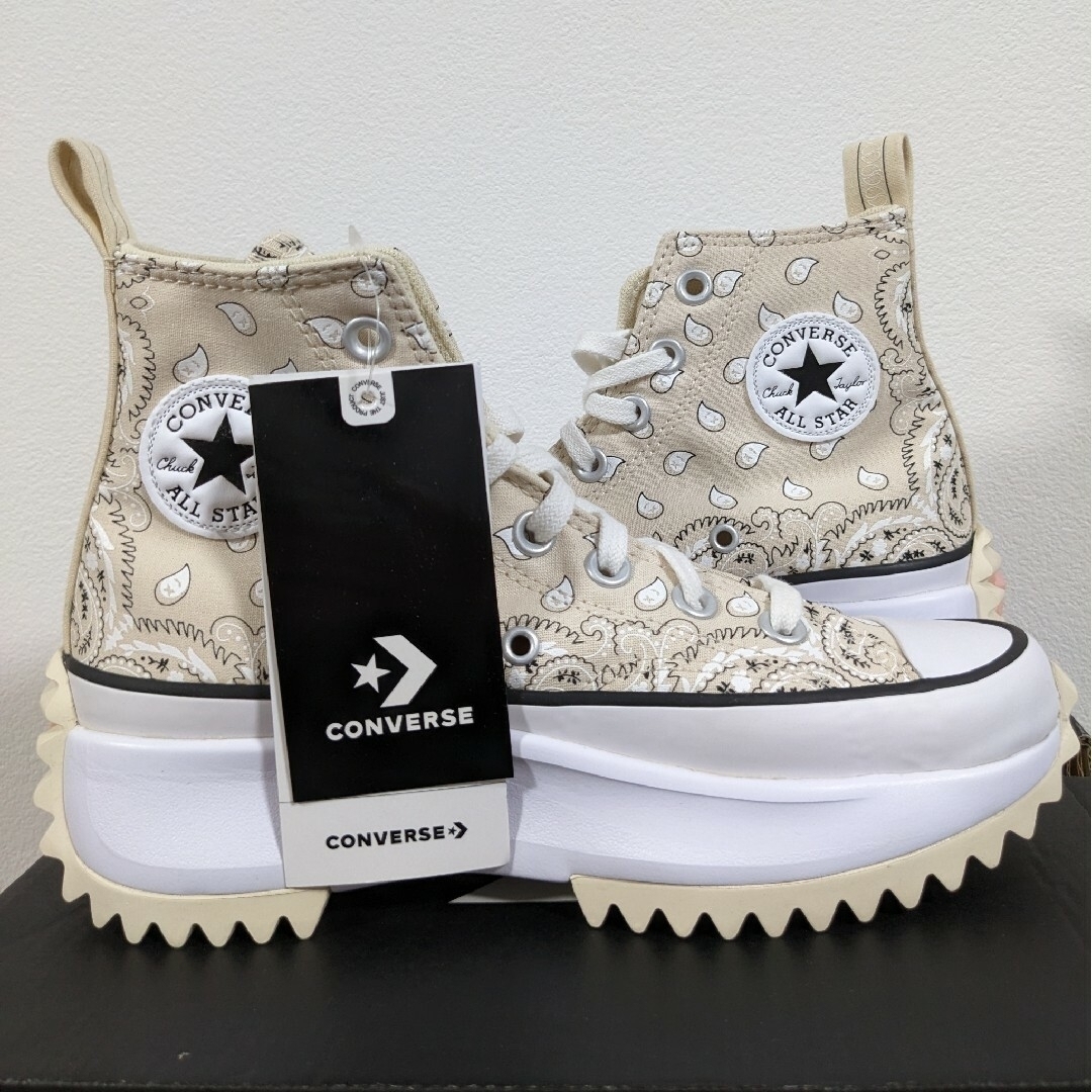 CONVERSE - 【韓国限定】日本未発売 激レア コンバース厚底 22.0 CONVERSE - 【韓国限定】日本未発売 激レア コンバース厚底 22.0