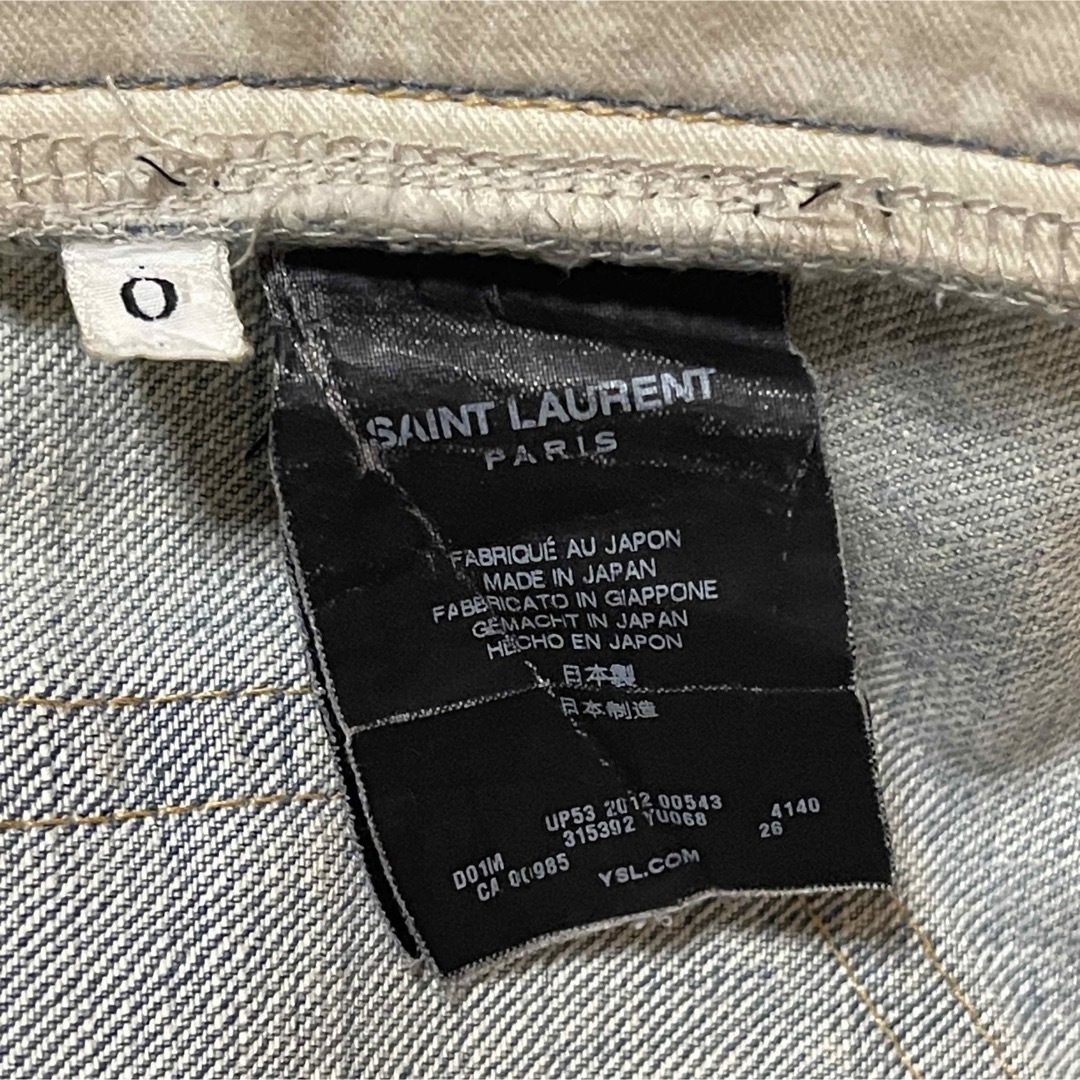 Saint Laurent - 【Saint Laurent】ジーンズ 日本製岡山デニム エディ