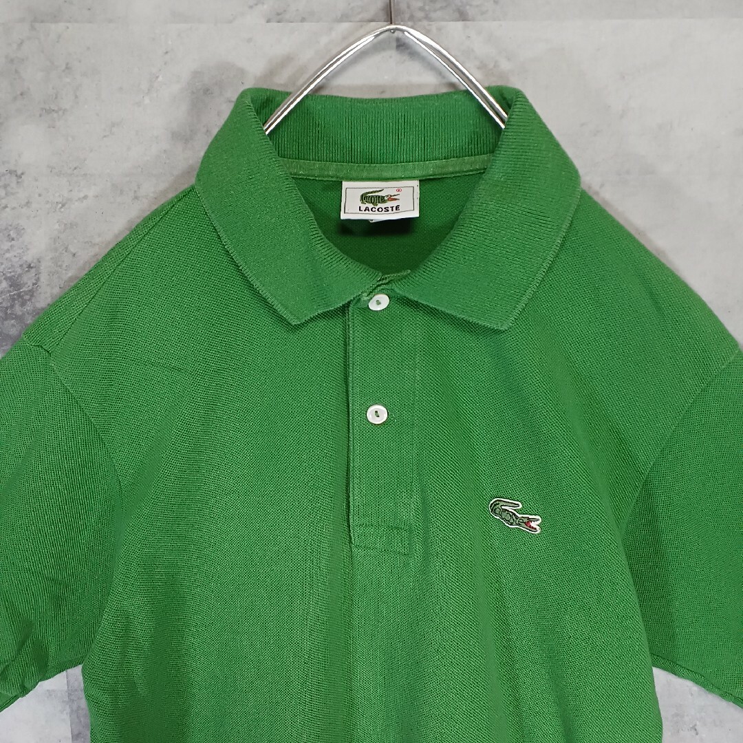  LACOSTE　ラコステ　カーディガン　パーカー　文字ワニ